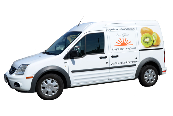 Sun Glow Delivery Van
